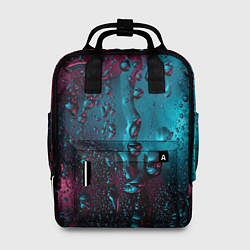 Рюкзак женский Ностальгия фиолетового дождя, цвет: 3D-принт