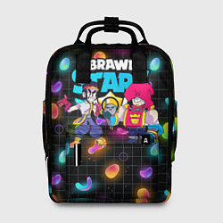 Рюкзак женский ФЭНГ И ГРОМ BRAWL STARSг, цвет: 3D-принт
