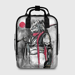 Рюкзак женский ТигроСамурай, цвет: 3D-принт