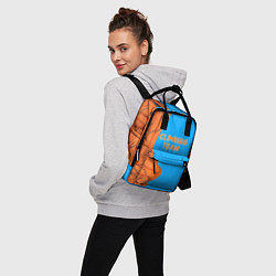 Рюкзак женский Альпинистская веревка, цвет: 3D-принт — фото 2
