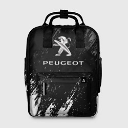 Рюкзак женский Peugeot авто бренд, цвет: 3D-принт