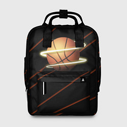 Рюкзак женский Баскетбол life, цвет: 3D-принт