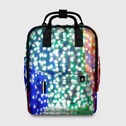 Женский рюкзак Новогодняя инсталляция - Шары