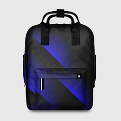 Женский рюкзак Blue Fade 3D Синий градиент
