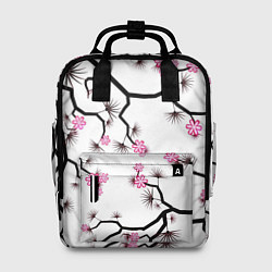 Женский рюкзак Цветущий шиповник