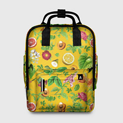 Рюкзак женский Фрукты, лето, цвет: 3D-принт