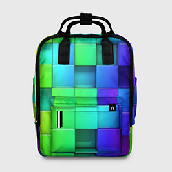 Рюкзак женский Color geometrics pattern Vanguard, цвет: 3D-принт
