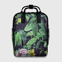 Женский рюкзак Цветы Ботанические