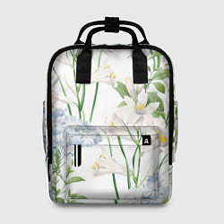 Рюкзак женский Цветы Утонченные и Яркие, цвет: 3D-принт