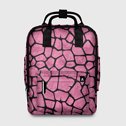 Женский рюкзак Шерсть розового жирафа