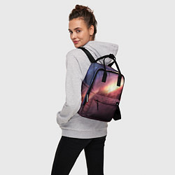 Рюкзак женский Рождение звезды, цвет: 3D-принт — фото 2
