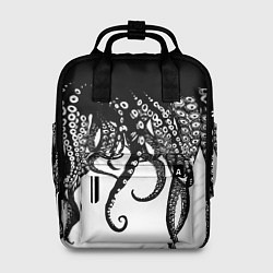 Рюкзак женский В щупальцах осьминога, цвет: 3D-принт