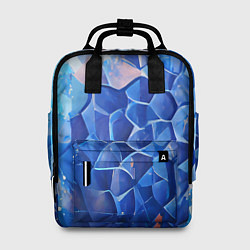 Рюкзак женский Blue scales, цвет: 3D-принт