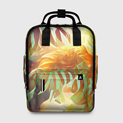 Рюкзак женский Fern leaves, цвет: 3D-принт