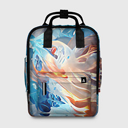Рюкзак женский Ice & flame, цвет: 3D-принт