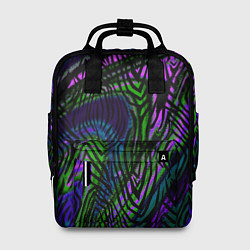 Рюкзак женский Абстрактный современный тигровый узор, цвет: 3D-принт