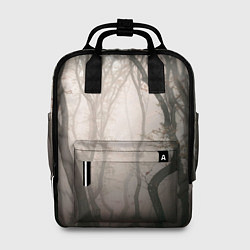 Рюкзак женский Лес Туман, цвет: 3D-принт
