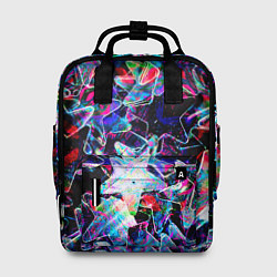 Рюкзак женский Neon Stars, цвет: 3D-принт