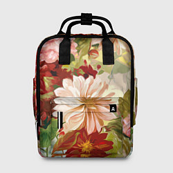 Рюкзак женский Цветочное настроение Цветочки, цвет: 3D-принт