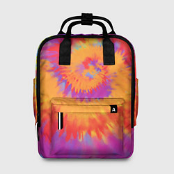 Рюкзак женский Тай дай в радуге, цвет: 3D-принт