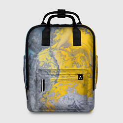 Рюкзак женский Извержение Красок, цвет: 3D-принт