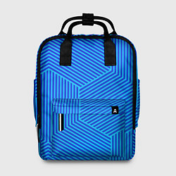 Женский рюкзак Blue geometry линии
