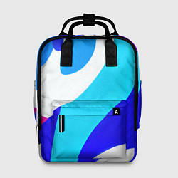Рюкзак женский Яркая авангардная абстракция, цвет: 3D-принт