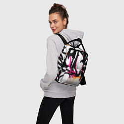 Рюкзак женский Крупные граффити узоры, цвет: 3D-принт — фото 2