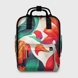 Женский рюкзак Элегантный цветочный орнамент