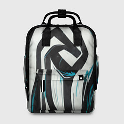 Рюкзак женский Цифровой окрас зебры, цвет: 3D-принт