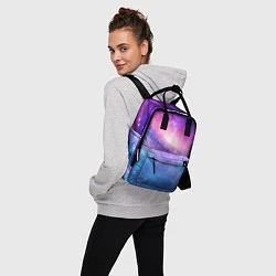 Рюкзак женский Космическая воронка, цвет: 3D-принт — фото 2