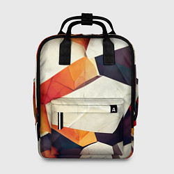 Женский рюкзак Объёмная геометрическая абстракция