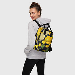 Рюкзак женский Лимонные дольки, цвет: 3D-принт — фото 2