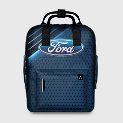 Рюкзак женский Ford Абстракция, цвет: 3D-принт