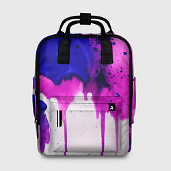 Рюкзак женский Акварельные потеки, цвет: 3D-принт