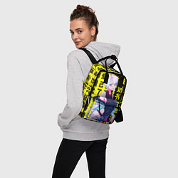 Рюкзак женский Киберпанк: бегущий по краю, цвет: 3D-принт — фото 2