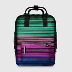 Женский рюкзак Разноцветные неоновые шелковые нити
