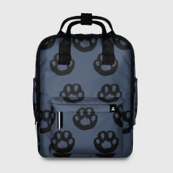 Рюкзак женский Кошачьи лапки, цвет: 3D-принт