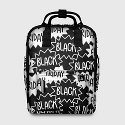 Рюкзак женский Black friday, цвет: 3D-принт