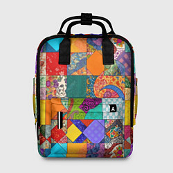 Женский рюкзак Разноцветные лоскуты