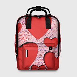 Рюкзак женский Для любимых, цвет: 3D-принт