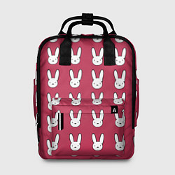 Женский рюкзак Bunny Pattern red