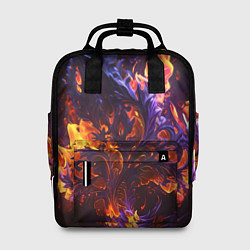 Женский рюкзак Текстура огня