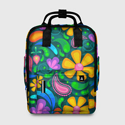 Женский рюкзак Мандала на энергию - цветы