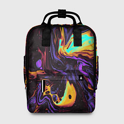 Рюкзак женский Космический всплеск, цвет: 3D-принт