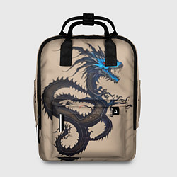 Рюкзак женский Irezumi - японский дракон, цвет: 3D-принт