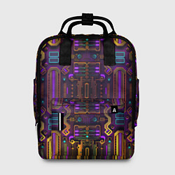Рюкзак женский Нейроарт 2077, цвет: 3D-принт