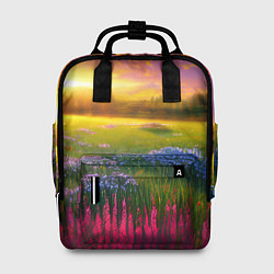 Рюкзак женский Летний закат, цвет: 3D-принт