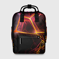 Рюкзак женский Неоновая конструкция, цвет: 3D-принт