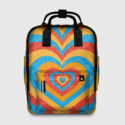 Рюкзак женский Sunny heart, цвет: 3D-принт